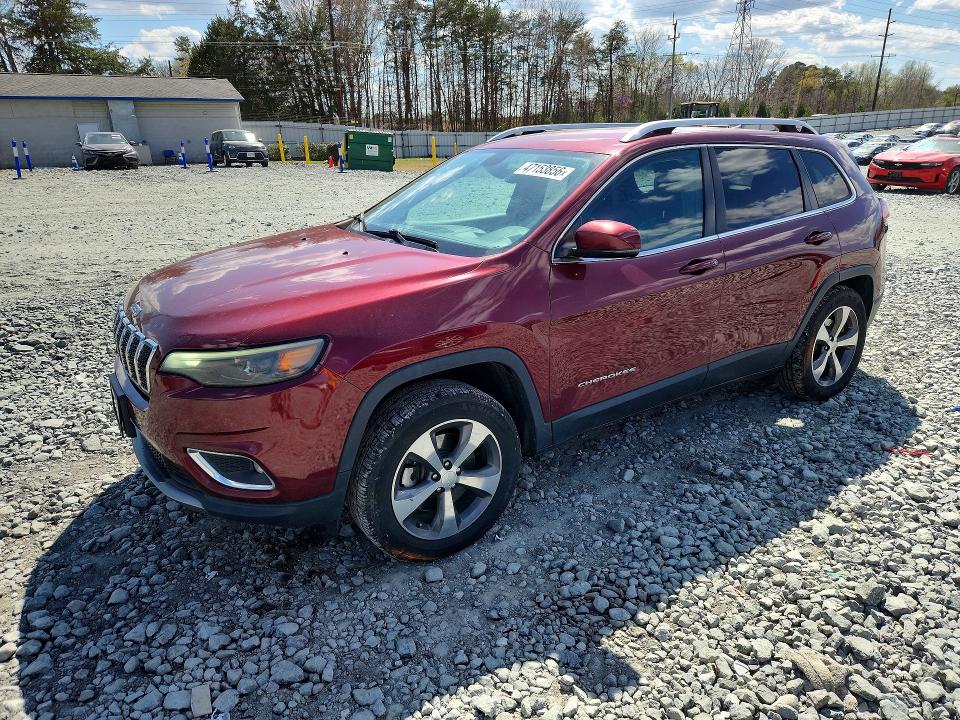 Продаж на аукціоні авто 2019 Jeep Cherokee, vin: 1C4PJMDX1KD440119, номер лоту: 47153856