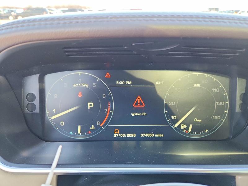 2016 Land Rover Range Rover მანქანა იყიდება აუქციონზე, vin: SALGS2VF5GA263311, აუქციონის ნომერი: 47636666