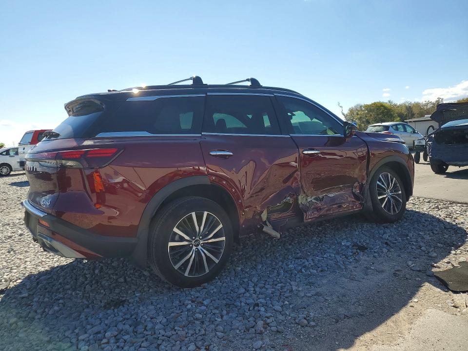 79613255 :رقم المزاد ، 5N1AL1HU0SC349889 vin ، 2025 Infiniti Qx60 مزاد بيع
