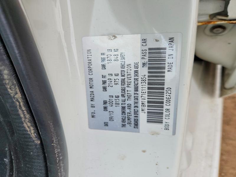 Продаж на аукціоні авто 2014 Mazda 3, vin: JM1BM1V71E1113854, номер лоту: 47496716