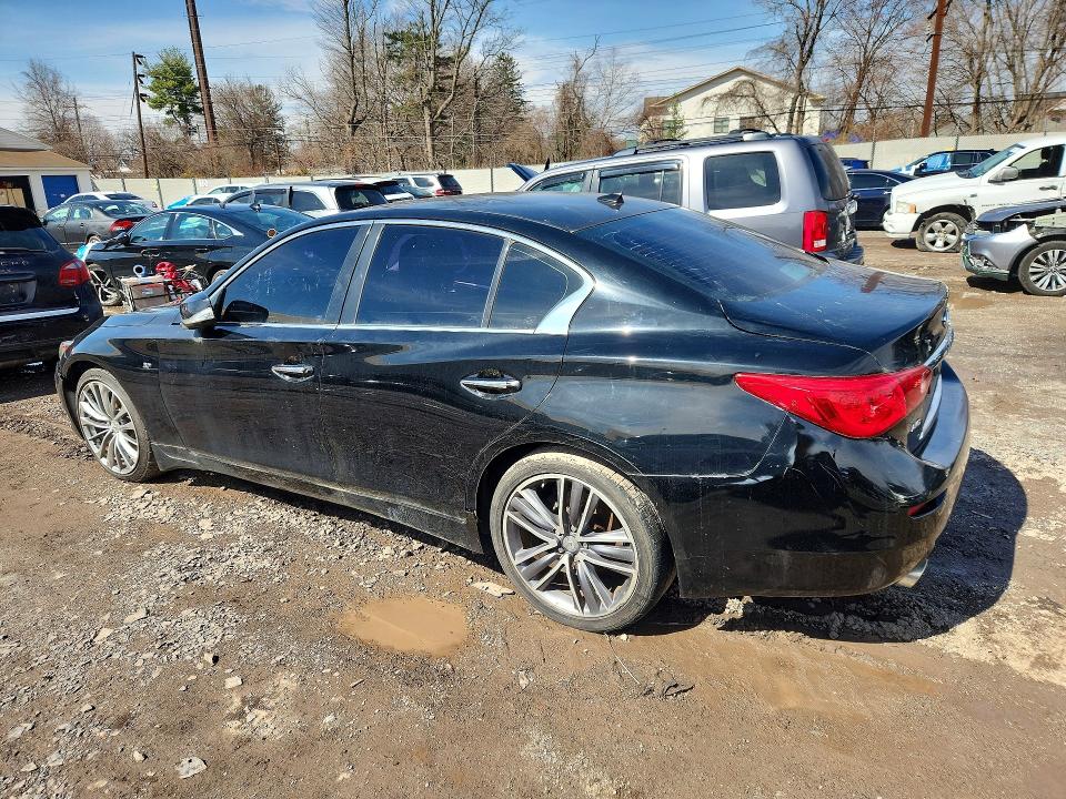 46201226 :رقم المزاد ، JN1BV7AR1EM699660 vin ، 2014 Infiniti Q50 مزاد بيع