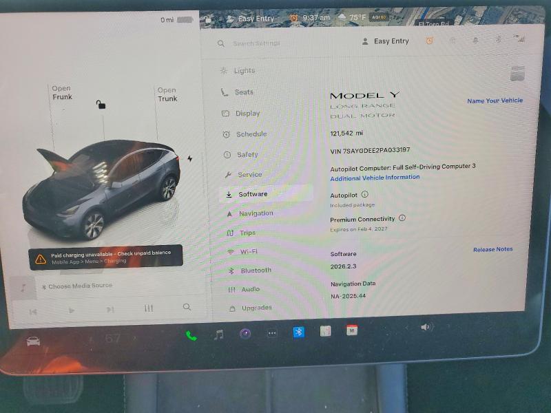 46162146 :رقم المزاد ، 7SAYGDEE2PA033197 vin ، 2023 Tesla Model Y مزاد بيع