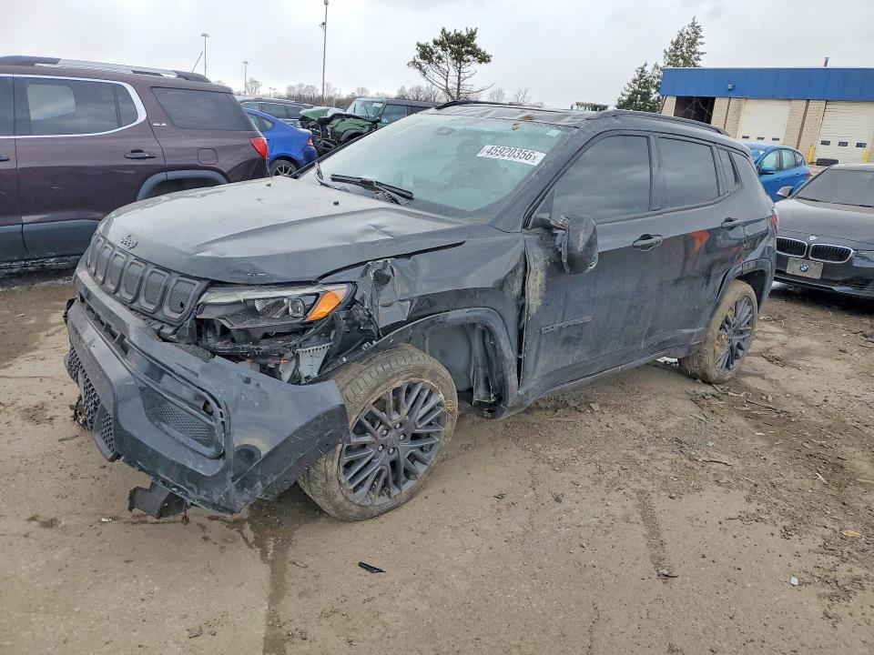 45920356 :رقم المزاد ، 3C4NJDCB2NT172340 vin ، 2022 Jeep Compass مزاد بيع