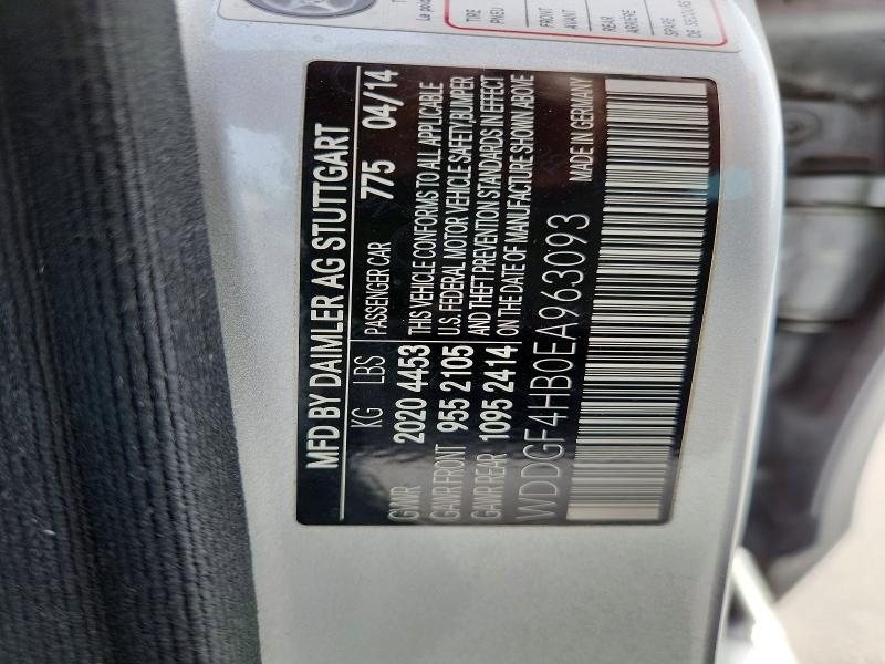 45676626 :رقم المزاد ، WDDGF4HB0EA963093 vin ، 2014 Mercedes-benz C مزاد بيع