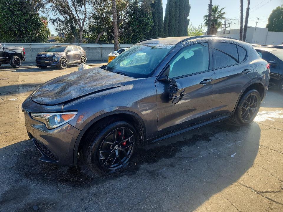2020 Alfa Romeo Stelvio მანქანა იყიდება აუქციონზე, vin: ZASPAJAN2L7C74055, აუქციონის ნომერი: 57138516