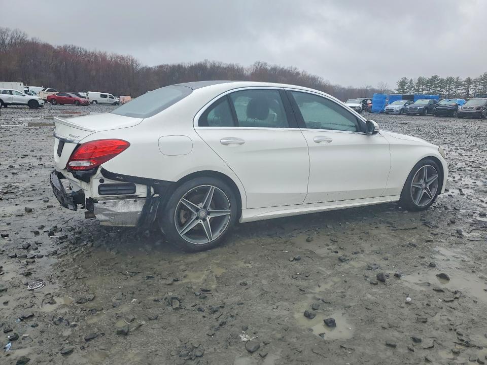 Продажа на аукционе авто 2016 Mercedes-benz C, vin: WDDWF4KB1GR140763, номер лота: 46885546