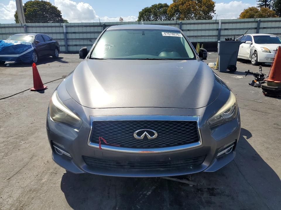 2015 Infiniti Q50 მანქანა იყიდება აუქციონზე, vin: JN1BV7ARXFM399505, აუქციონის ნომერი: 47078076