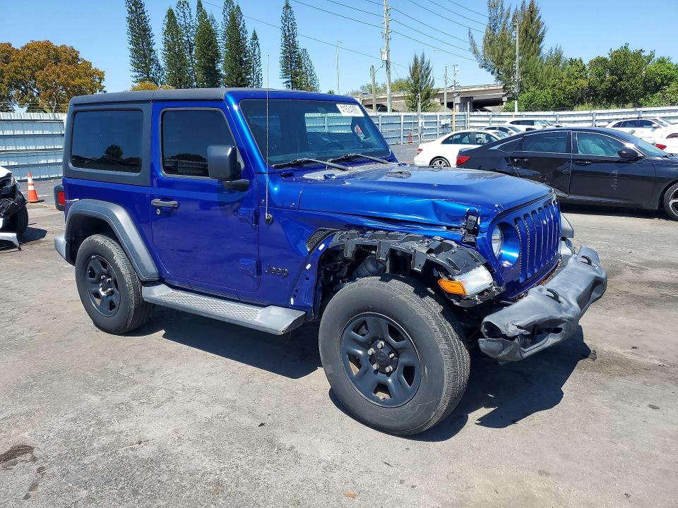 Продажа на аукционе авто 2018 Jeep Wrangler, vin: 1C4GJXAG2JW280163, номер лота: 41624906