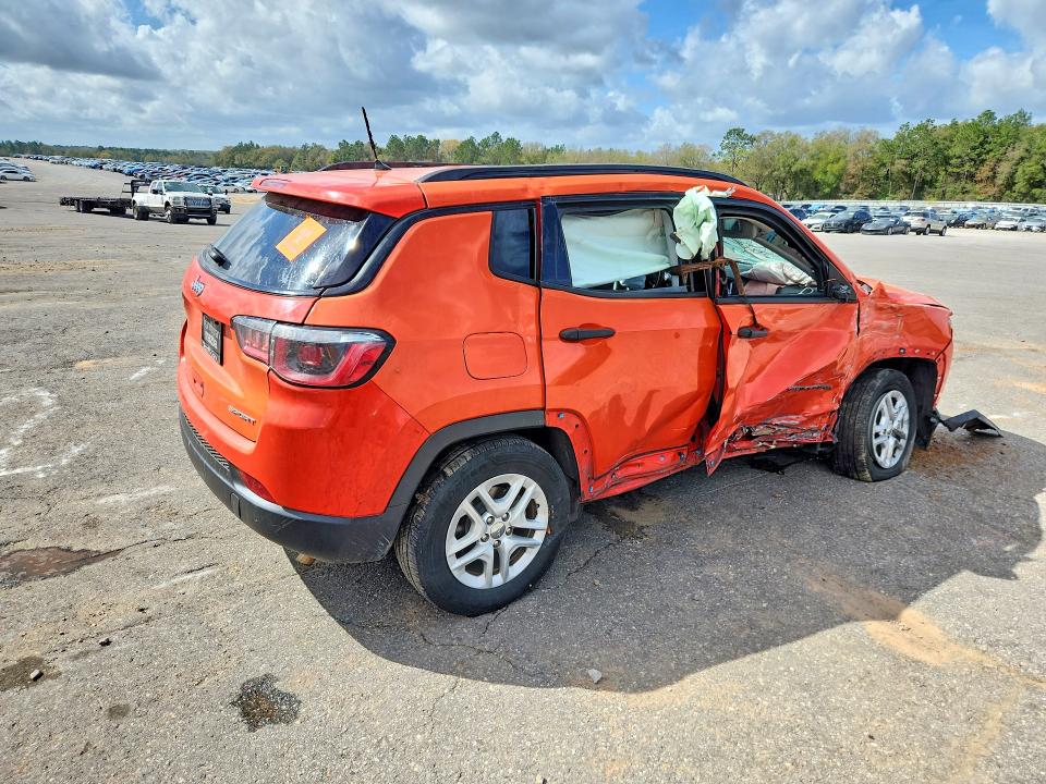 Aukcja sprzedaży 2018 Jeep Compass, vin: 3C4NJCABXJT250709, numer aukcji: 42002886
