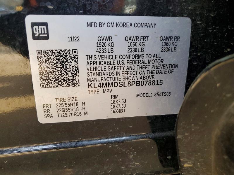 Продажа на аукционе авто 2023 Buick Encore Gx, vin: KL4MMDSL8PB078815, номер лота: 47717926
