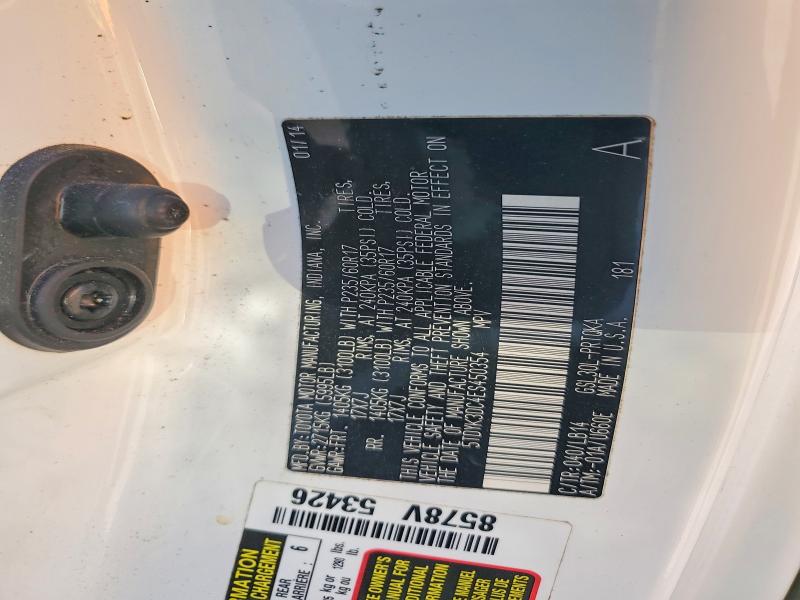 Aukcja sprzedaży 2014 Toyota Sienna, vin: 5TDYK3DC4ES450354, numer aukcji: 46485706