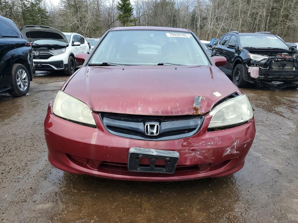 2005 Honda Civic მანქანა იყიდება აუქციონზე, vin: 2HGES16665H034031, აუქციონის ნომერი: 79426785