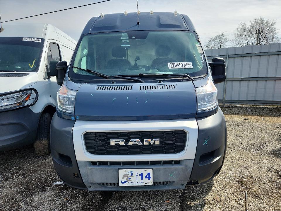 2021 Ram Promaster 3500 მანქანა იყიდება აუქციონზე, vin: 3C6MRVJG5ME582178, აუქციონის ნომერი: 41659786