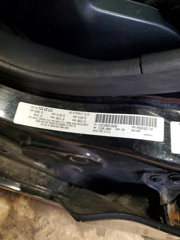2016 Chrysler 200 მანქანა იყიდება აუქციონზე, vin: 1C3CCCAB5GN160298, აუქციონის ნომერი: 47800126