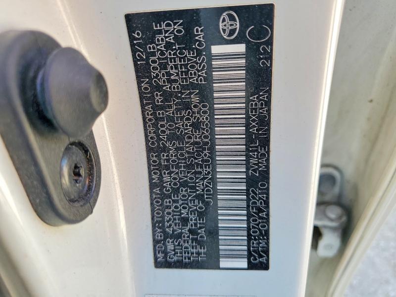 2017 Toyota Prius V მანქანა იყიდება აუქციონზე, vin: JTDZN3EU9HJ065800, აუქციონის ნომერი: 46818536