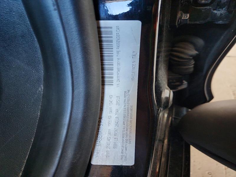 78735085 :رقم المزاد ، ZAM57RTA6E1090116 vin ، 2014 Maserati Ghibli مزاد بيع
