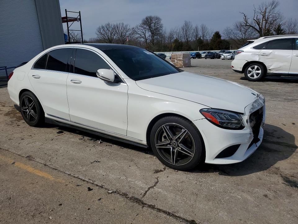 2019 Mercedes-benz C მანქანა იყიდება აუქციონზე, vin: 55SWF8DB4KU313526, აუქციონის ნომერი: 79350115