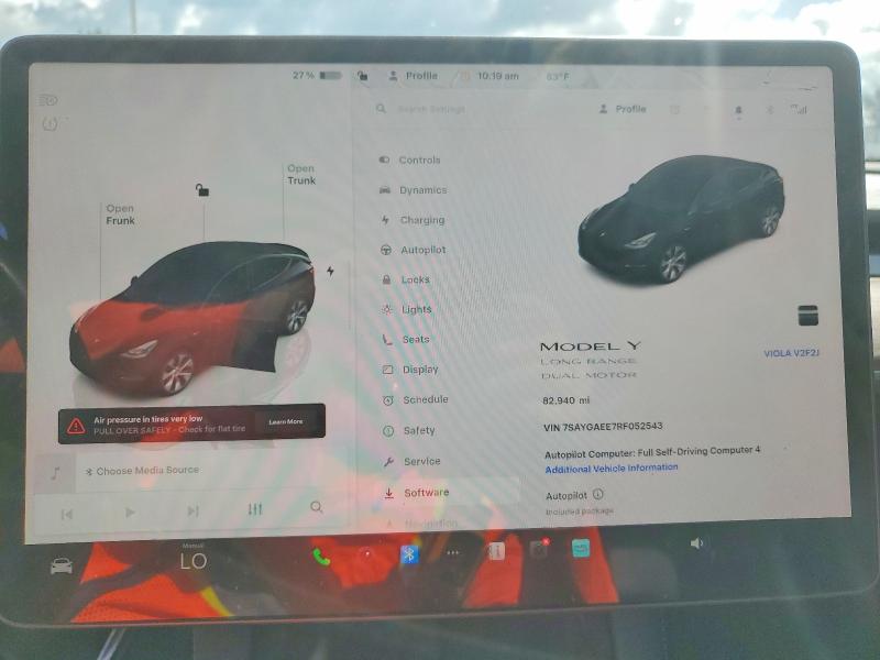 Aukcja sprzedaży 2024 Tesla Model Y, vin: 7SAYGAEE7RF052543, numer aukcji: 47521526