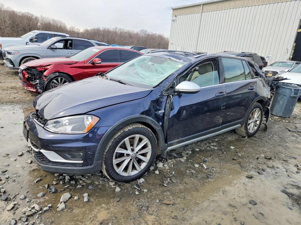 2017 Volkswagen Golf Alltrack მანქანა იყიდება აუქციონზე, vin: 3VWH17AU4HM538765, აუქციონის ნომერი: 77031395