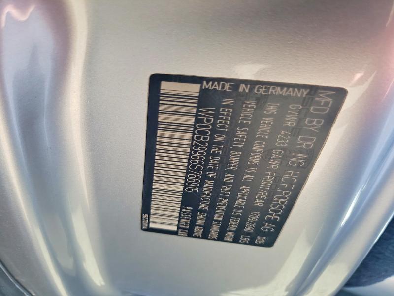 Продаж на аукціоні авто 2006 Porsche 911, vin: WP0CB29966S766915, номер лоту: 47978746