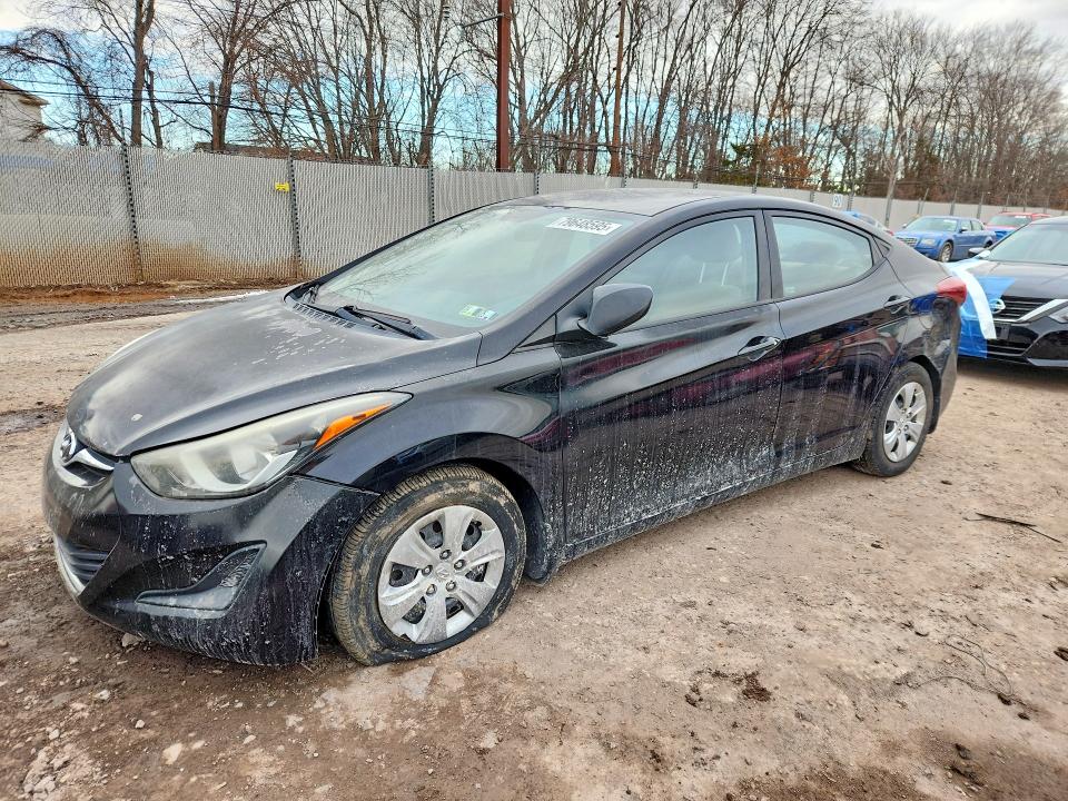 2016 Hyundai Elantra მანქანა იყიდება აუქციონზე, vin: KMHDH4AE5GU501573, აუქციონის ნომერი: 79648595