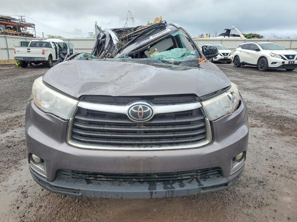 2014 Toyota Highlander მანქანა იყიდება აუქციონზე, vin: 5TDDKRFH2ES006335, აუქციონის ნომერი: 46430226