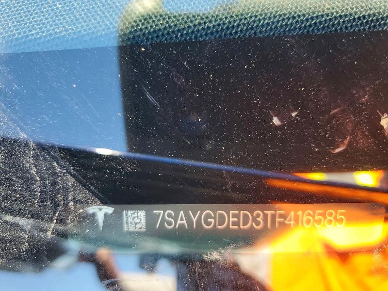 2026 Tesla Model Y მანქანა იყიდება აუქციონზე, vin: 7SAYGDED3TF416585, აუქციონის ნომერი: 46372766
