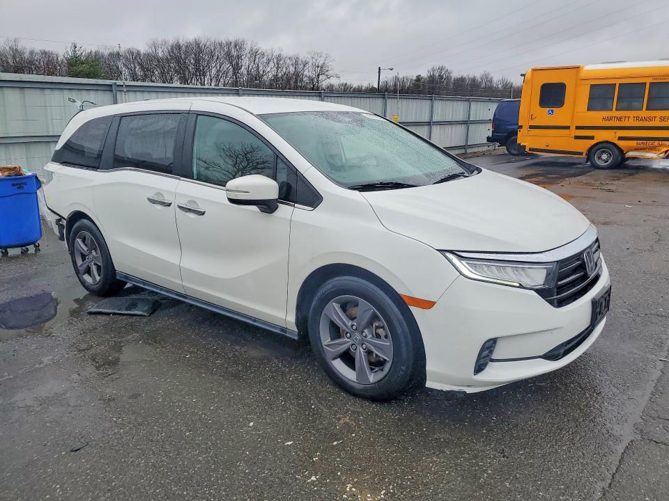 2021 Honda Odyssey მანქანა იყიდება აუქციონზე, vin: 5FNRL6H5XMB044161, აუქციონის ნომერი: 46179846