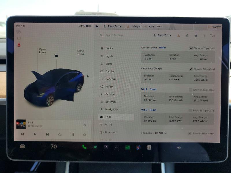 Продажа на аукционе авто 2021 Tesla Model Y, vin: 5YJYGDEE7MF060701, номер лота: 45855296
