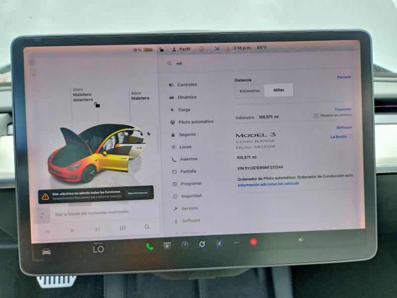Продажа на аукционе авто 2022 Tesla Model 3, vin: 5YJ3E1EB9NF231244, номер лота: 47980406