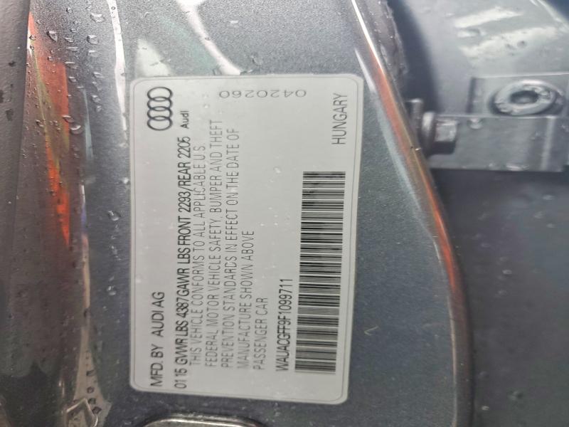 Aukcja sprzedaży 2015 Audi A3, vin: WAUACGFF9F1099711, numer aukcji: 47379166