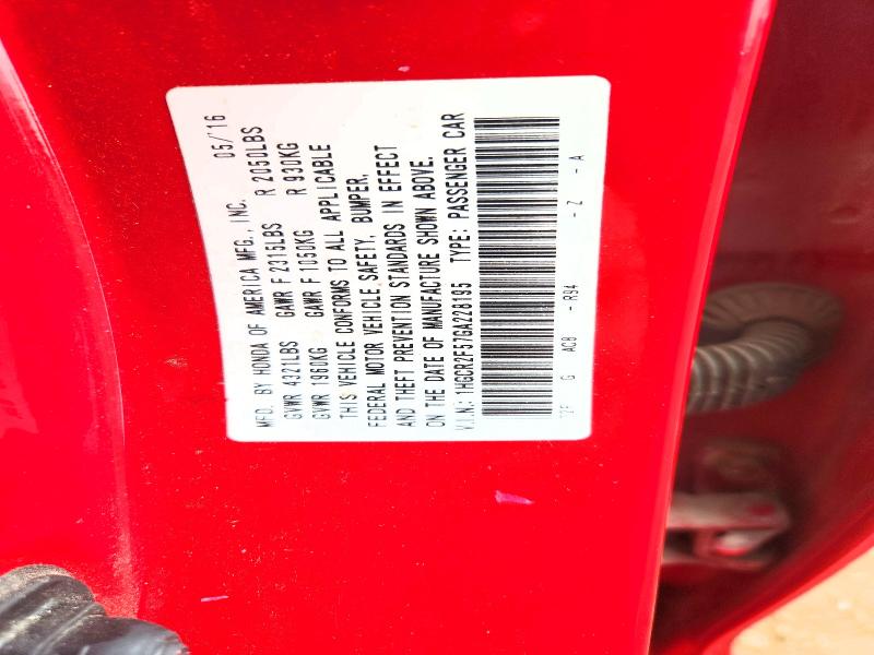 Продаж на аукціоні авто 2016 Honda Accord, vin: 1HGCR2F57GA228195, номер лоту: 46388406