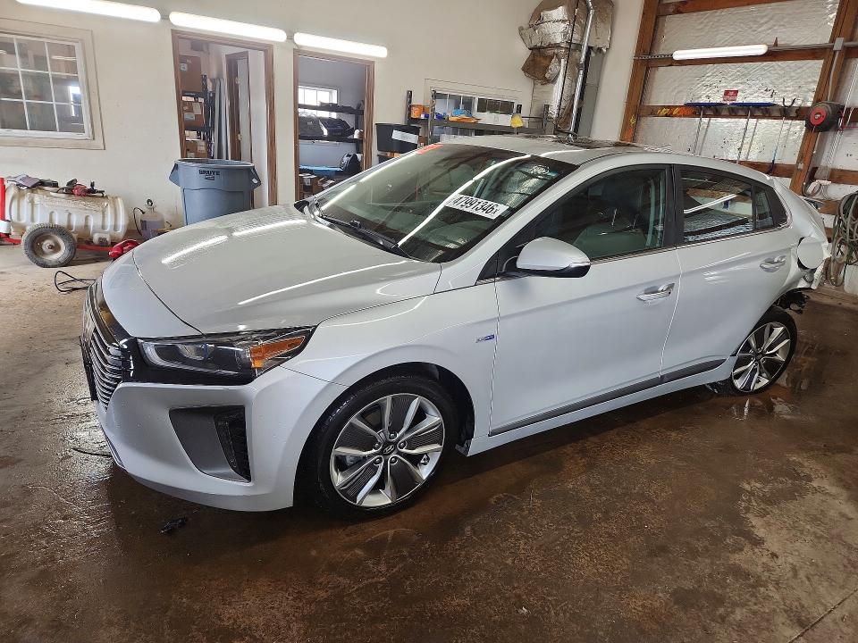 Auction sale of the 2019 Hyundai Ioniq Hybrid, vin: KMHC85LC5KU138438, lot number: 47991346