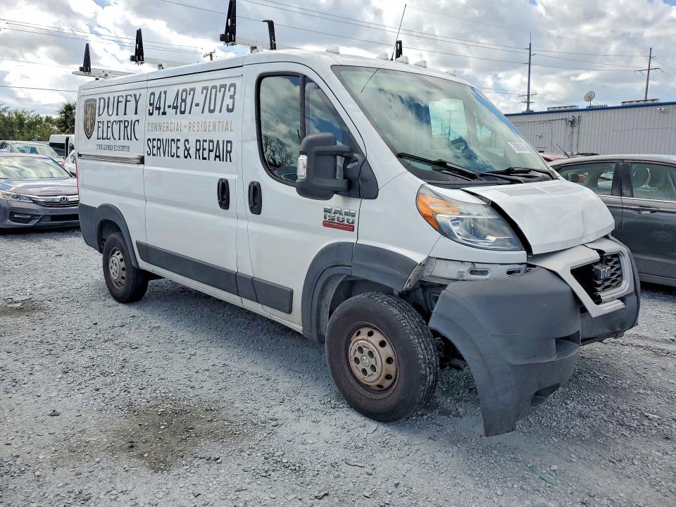 78983365 :رقم المزاد ، 3C6TRVAG9KE501918 vin ، 2019 Ram Promaster 1500 مزاد بيع