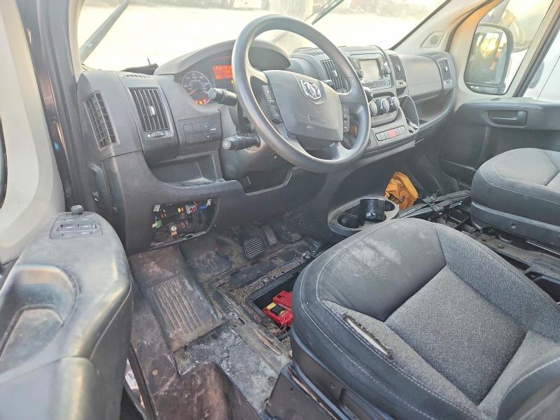 46740076 :رقم المزاد ، 3C6TRVDG7KE516090 vin ، 2019 Ram Promaster 2500 مزاد بيع