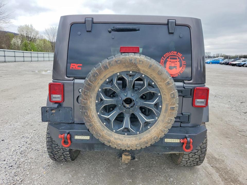 45805906 :رقم المزاد ، 1C4BJWEG0HL627791 vin ، 2017 Jeep Wrangler Unlimited مزاد بيع