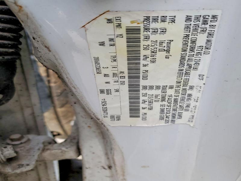 2016 Ford Focus მანქანა იყიდება აუქციონზე, vin: 1FADP3F23GL341205, აუქციონის ნომერი: 48017156