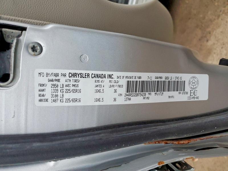 Aukcja sprzedaży 2011 Chrysler Town & Country, vin: 2A4RR5DG5BR754239, numer aukcji: 46443436