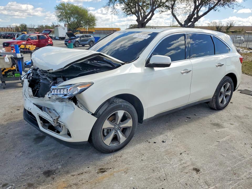 79575185 :رقم المزاد ، 5FRYD3H24GB007901 vin ، 2016 Acura Mdx مزاد بيع