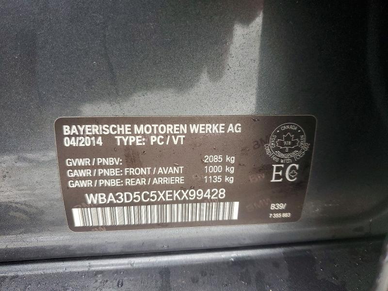 Продаж на аукціоні авто 2014 Bmw 328, vin: WBA3D5C5XEKX99428, номер лоту: 78613165