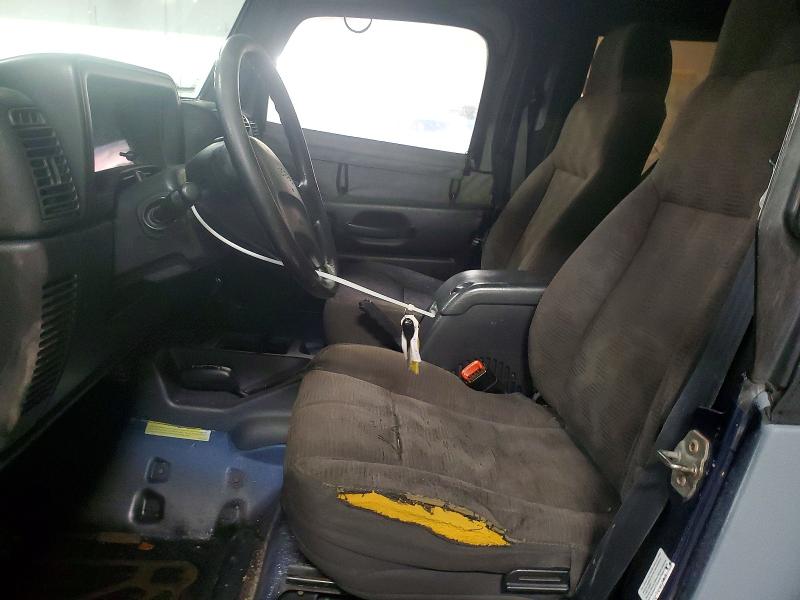 2003 Jeep Wrangler / Tj მანქანა იყიდება აუქციონზე, vin: 1J4FA29193P318395, აუქციონის ნომერი: 46941076