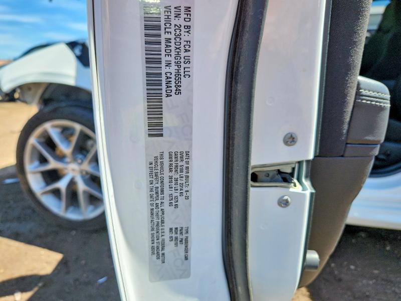 Продажа на аукционе авто 2023 Dodge Charger, vin: 2C3CDXHG9PH655845, номер лота: 46695036