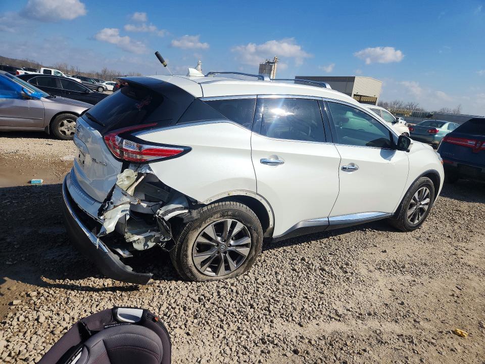 45464056 :رقم المزاد ، 5N1AZ2MH3JN152716 vin ، 2018 Nissan Murano مزاد بيع