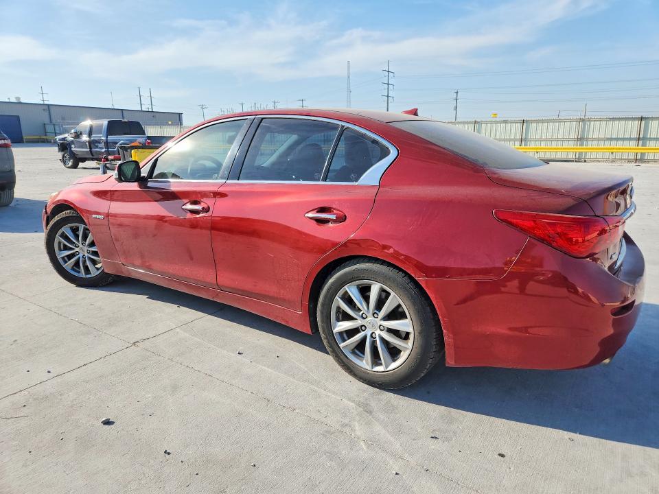 47246796 :رقم المزاد ، JN1AV7ARXEM700140 vin ، 2014 Infiniti Q50 Hybrid مزاد بيع