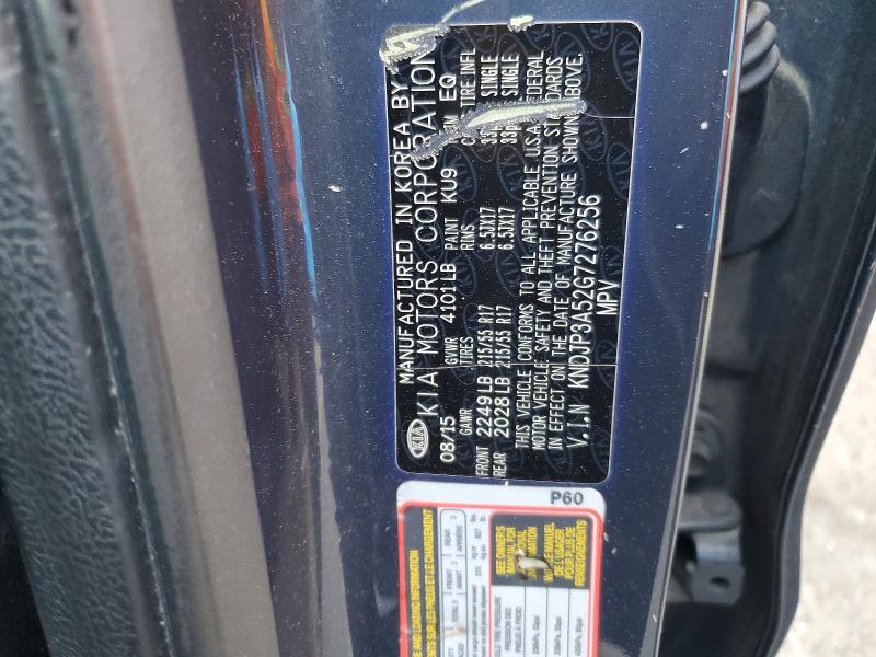 Продаж на аукціоні авто 2016 Kia Soul, vin: KNDJP3A52G7276256, номер лоту: 45728266