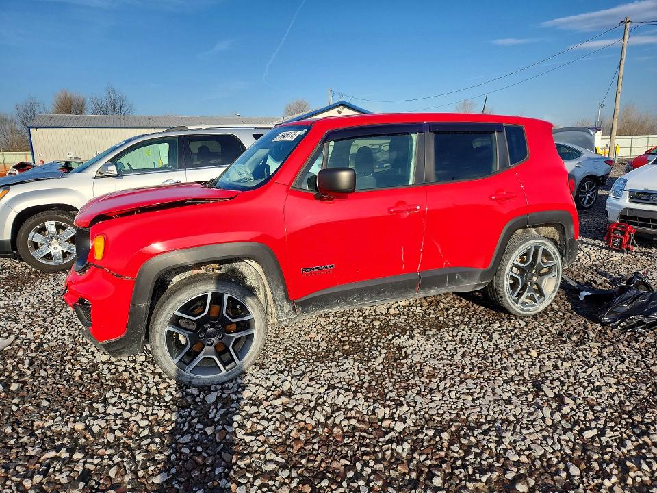 Auction sale of the 2020 Jeep Renegade, vin: ZACNJBAB8LPM09275, lot number: 76845175
