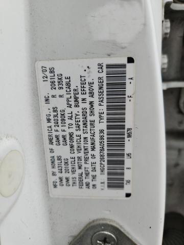 Продаж на аукціоні авто 2008 Honda Accord, vin: 1HGCP26878A059636, номер лоту: 45748796