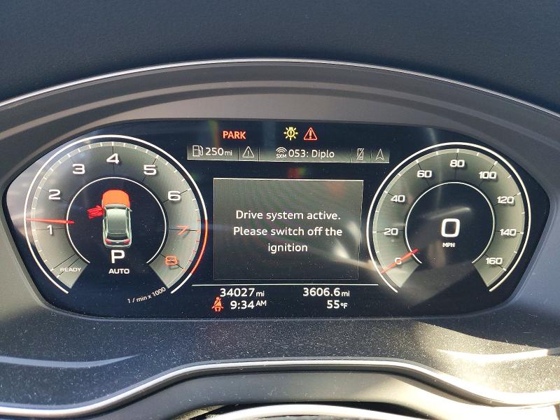2021 Audi Q5 მანქანა იყიდება აუქციონზე, vin: WA1BAAFY7M2133223, აუქციონის ნომერი: 41647586
