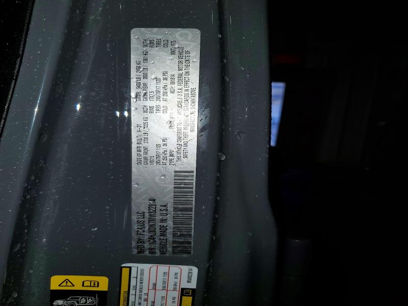 Aukcja sprzedaży 2021 Jeep Wrangler Unlimited, vin: 1C4HJXDN7MW822814, numer aukcji: 45557476