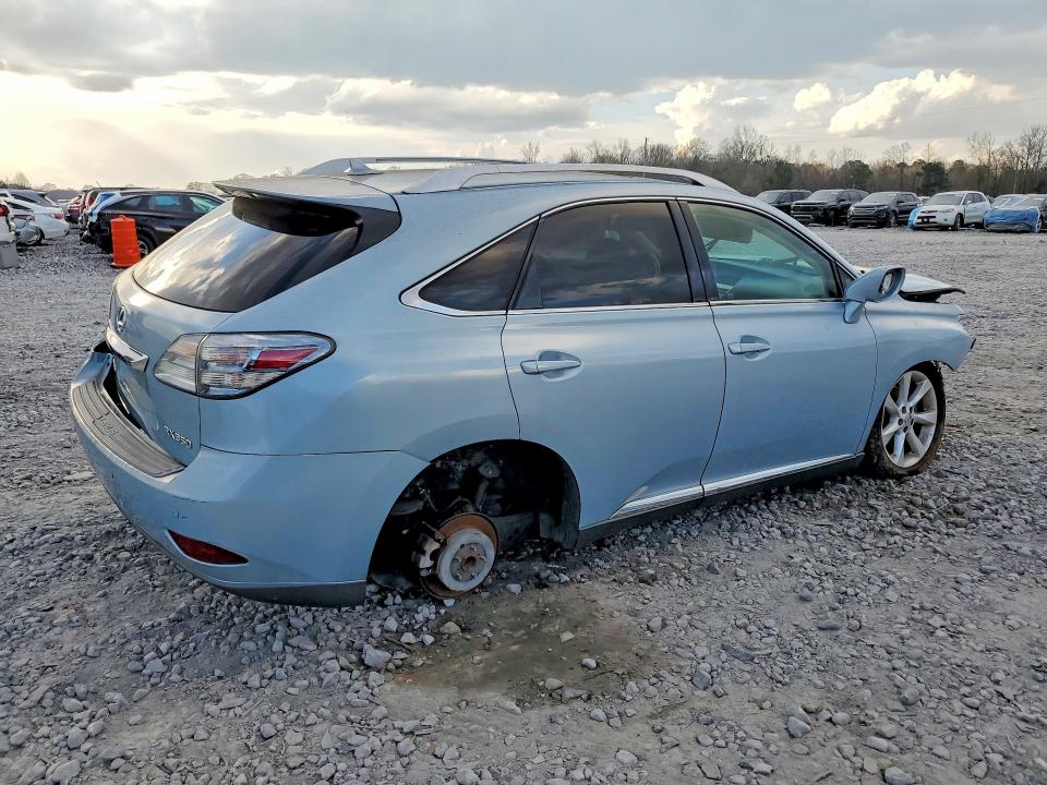 79618755 :رقم المزاد ، 2T2ZK1BA2AC020377 vin ، 2010 Lexus Rx 350 مزاد بيع
